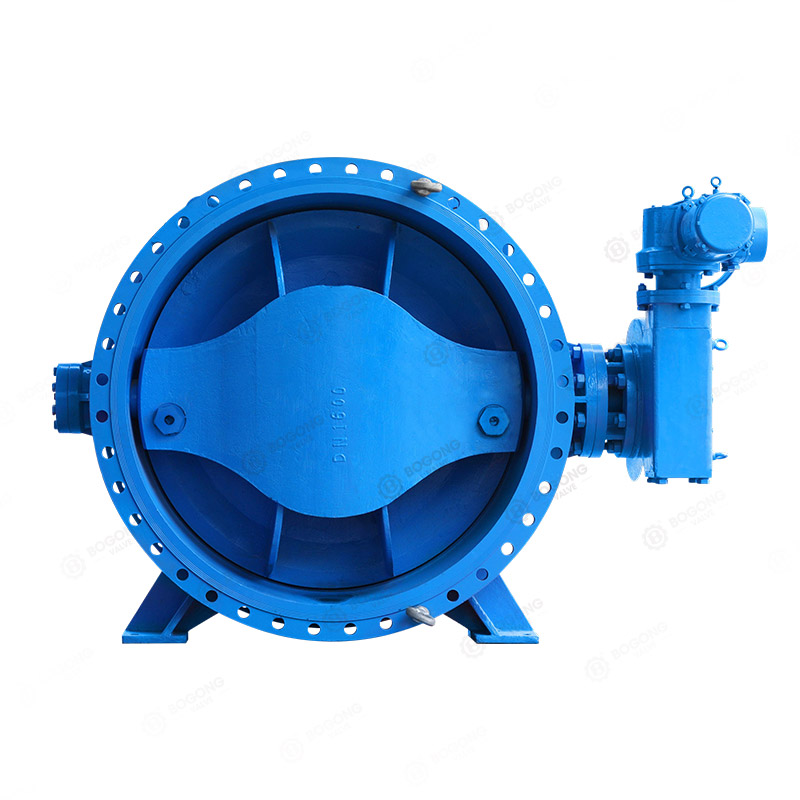 Large diameter butterfly valve