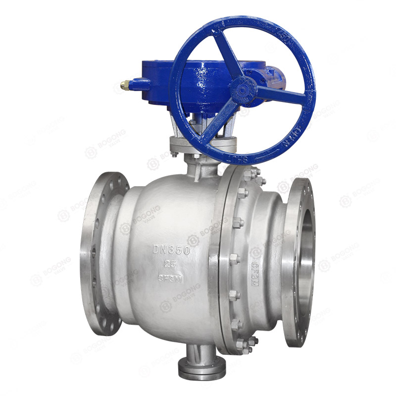 Fixed flange ball valve