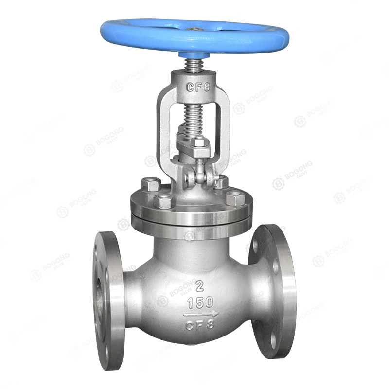 ANSI flanged globe valve