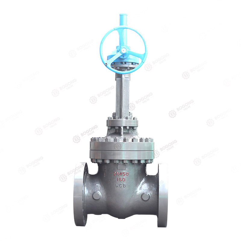 High pressure flange gate valve