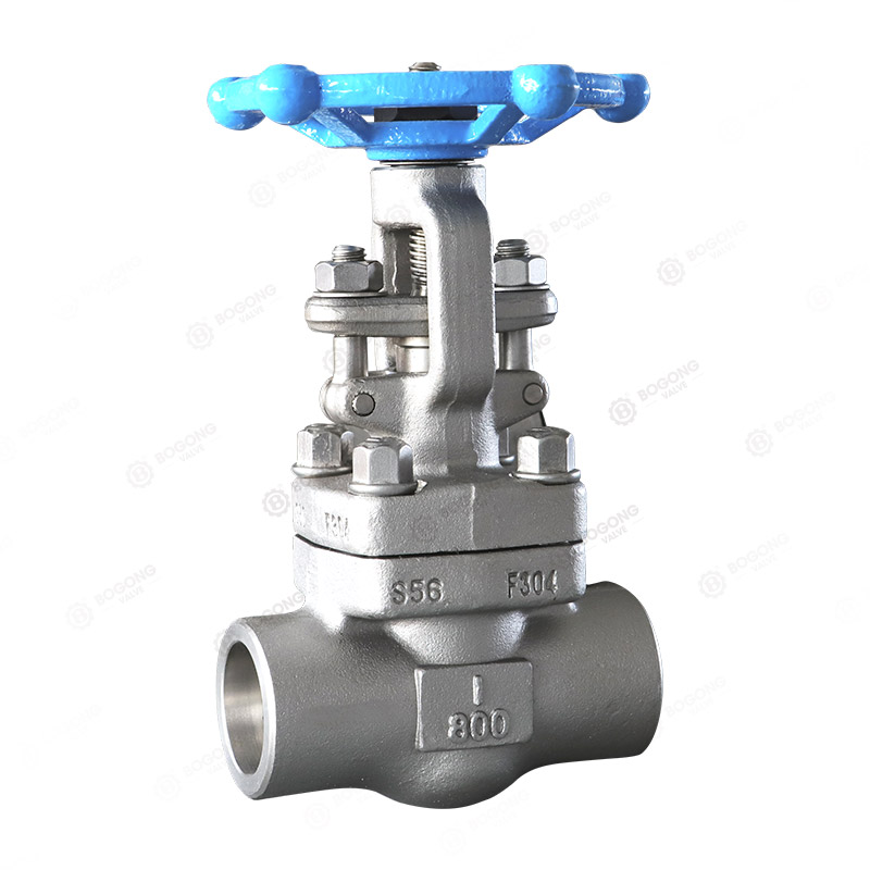 Forged steel butt welding gate valve