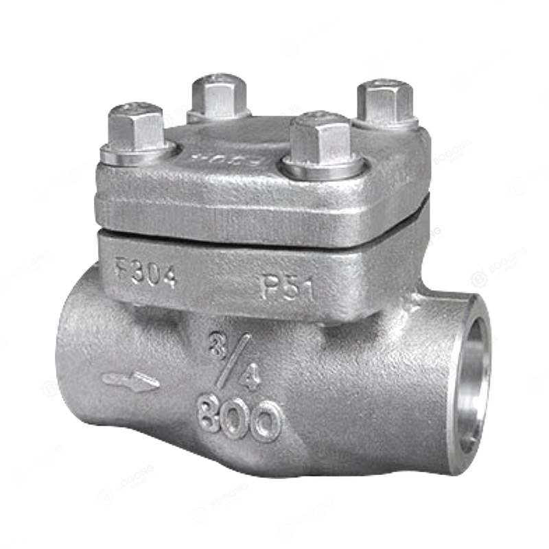 Forged steel socket check valve