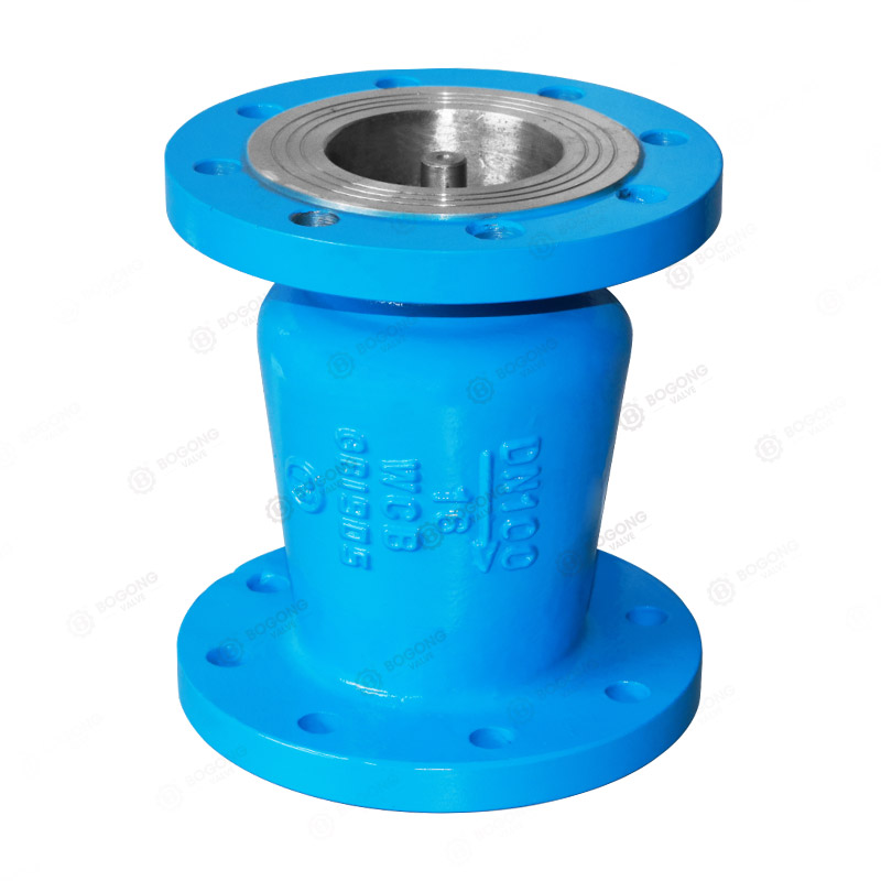 Cast steel silent check valve