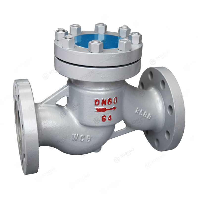 Cast steel lift check valve